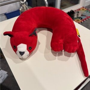 Red Cat Neck Pillow kids
